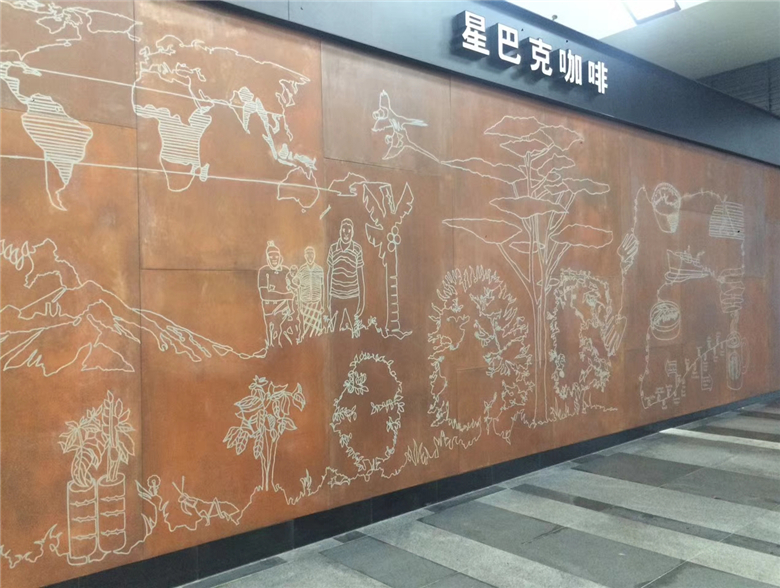 长顺耐候钢幕墙